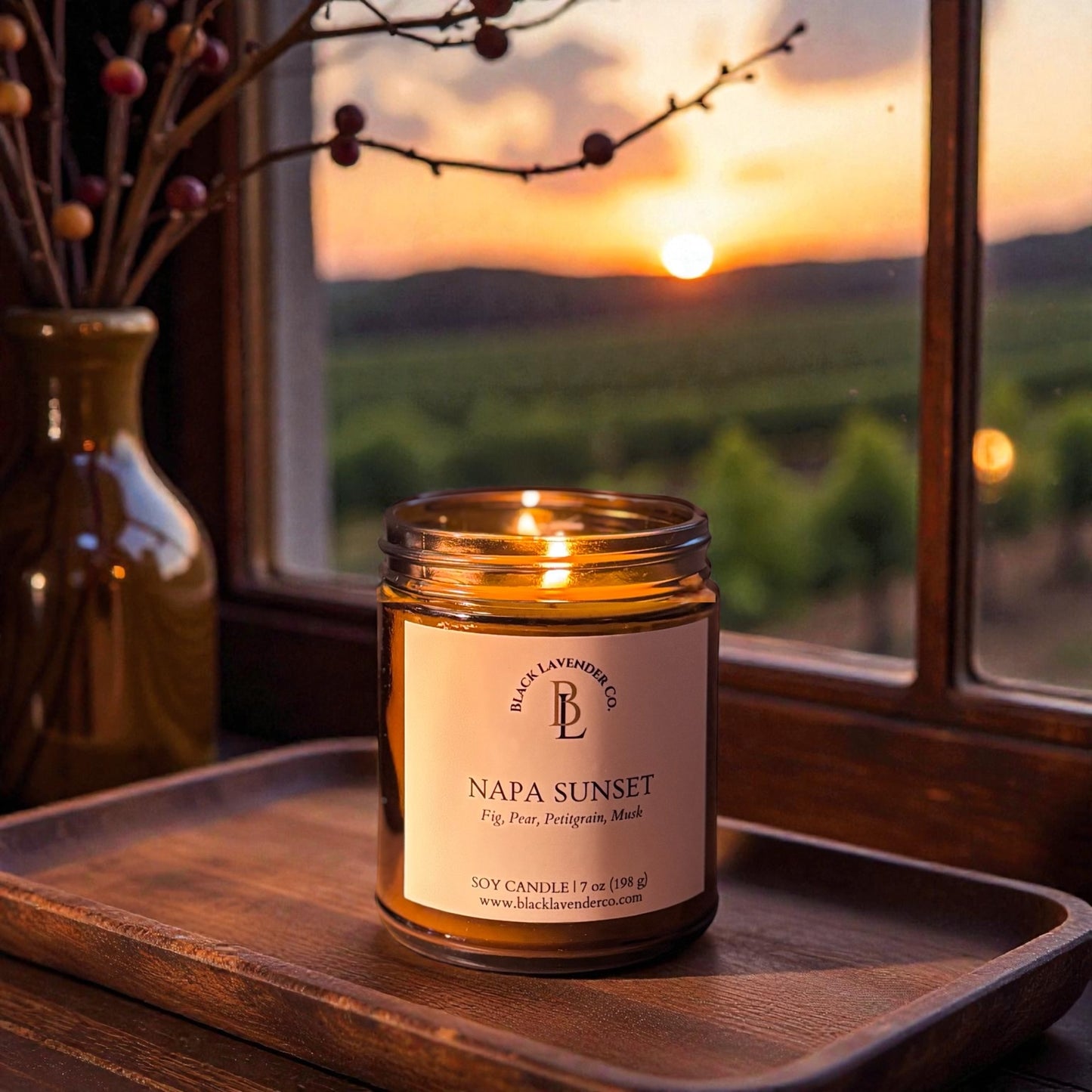 Napa Sunset Candle - Signature Collection