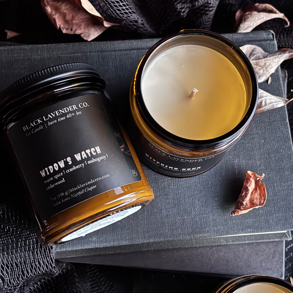Widow's Watch Soy Candle - Halloween Collection