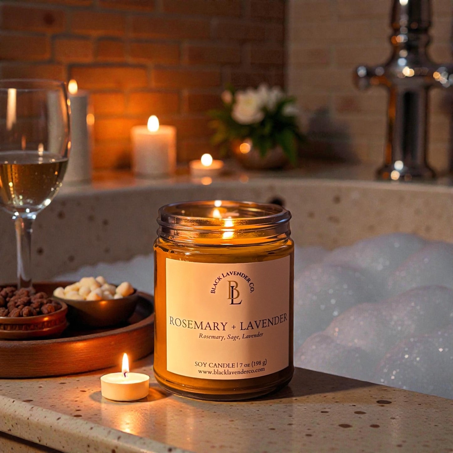 Rosemary + Lavender Candle - Signature Collection