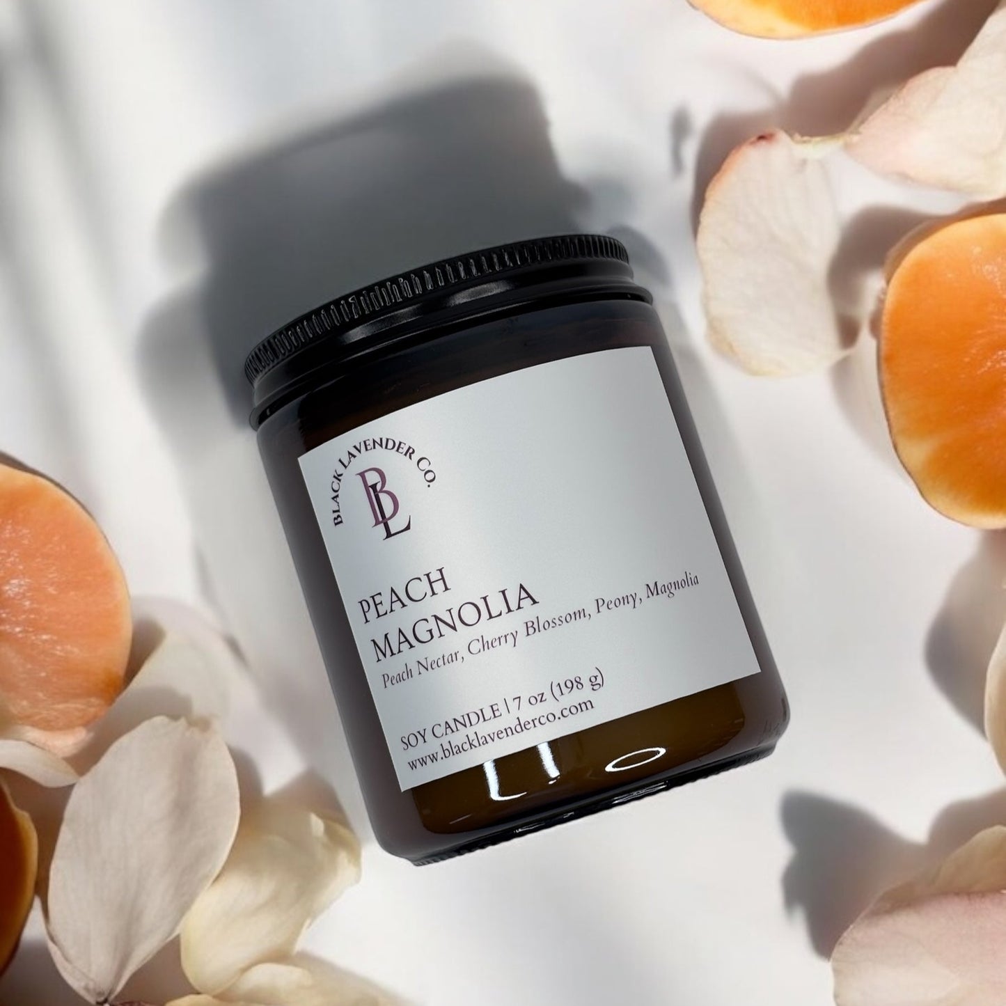 Peach Magnolia Candle - Spring Collection