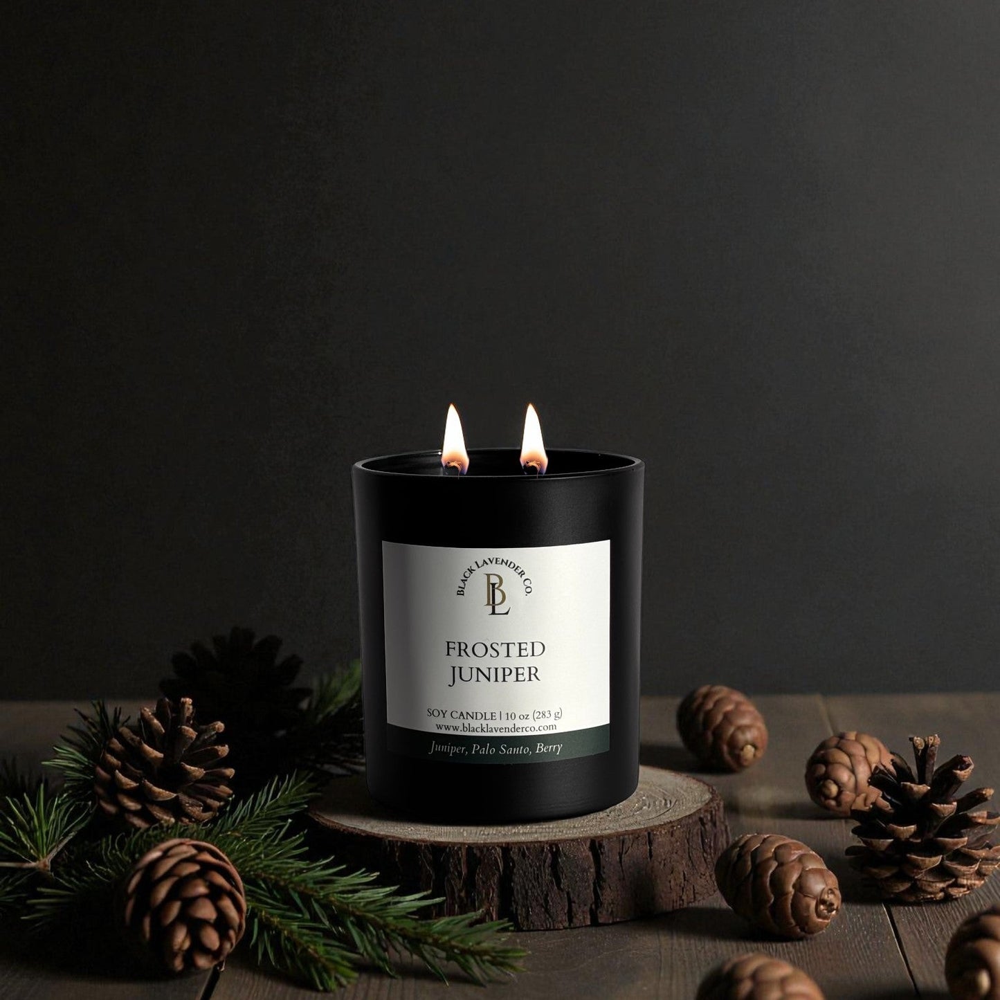 Frosted Juniper Candle - Holiday Collection