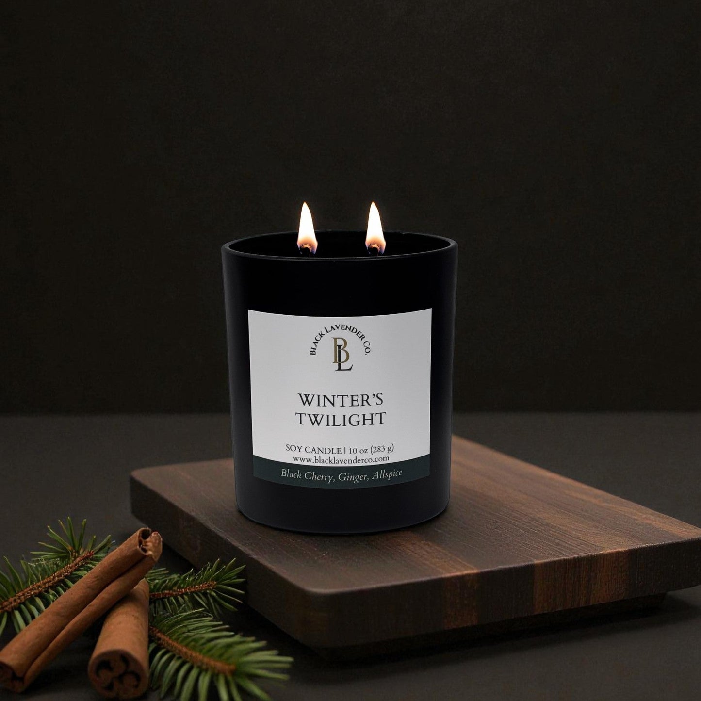 Winter's Twilight Candle - Holiday Collection