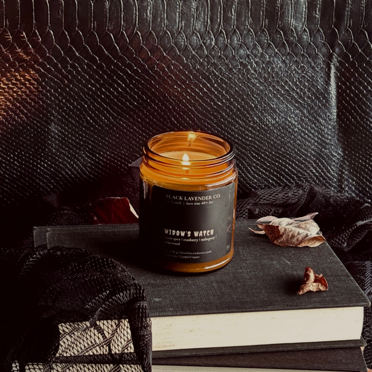 Widow's Watch Soy Candle - Halloween Collection