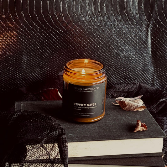 Widow's Watch Soy Candle - Halloween Collection