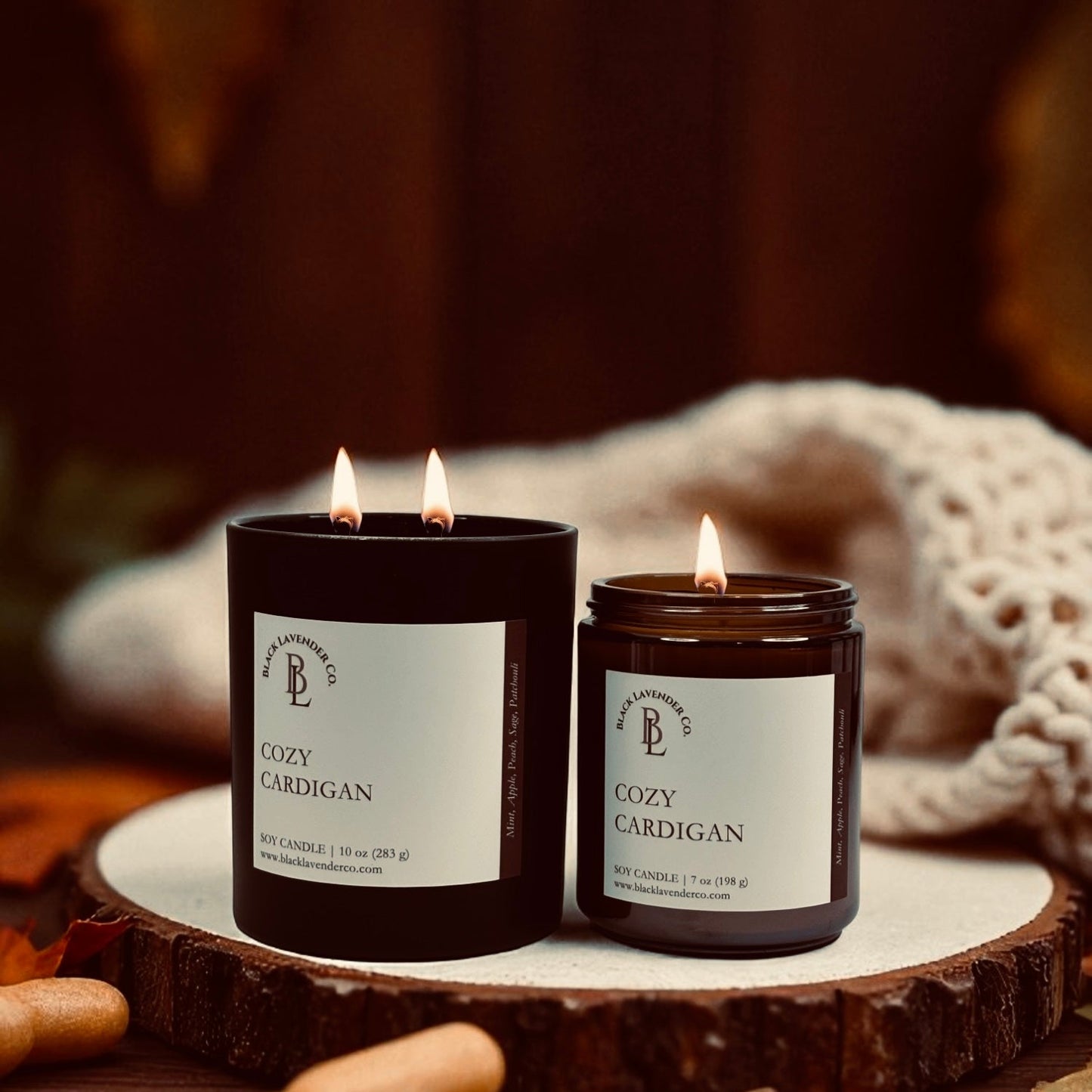 Cozy Cardigan Candle - Fall Collection