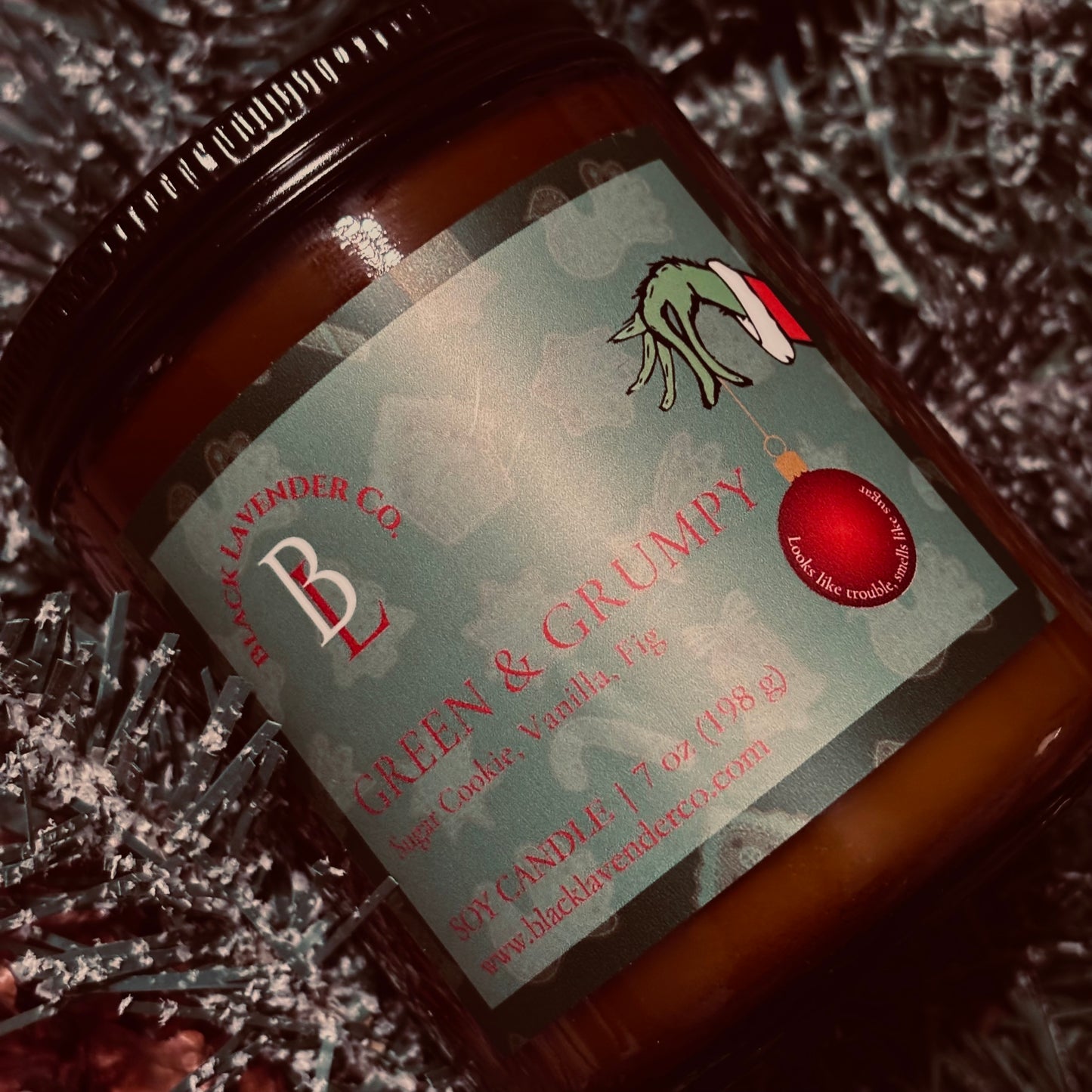 Green & Grumpy Candle - Holiday Collection
