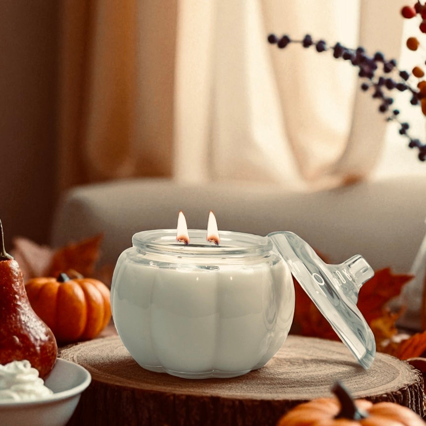 Pear Lavender Chantilly Candle - Fall Limited Edition