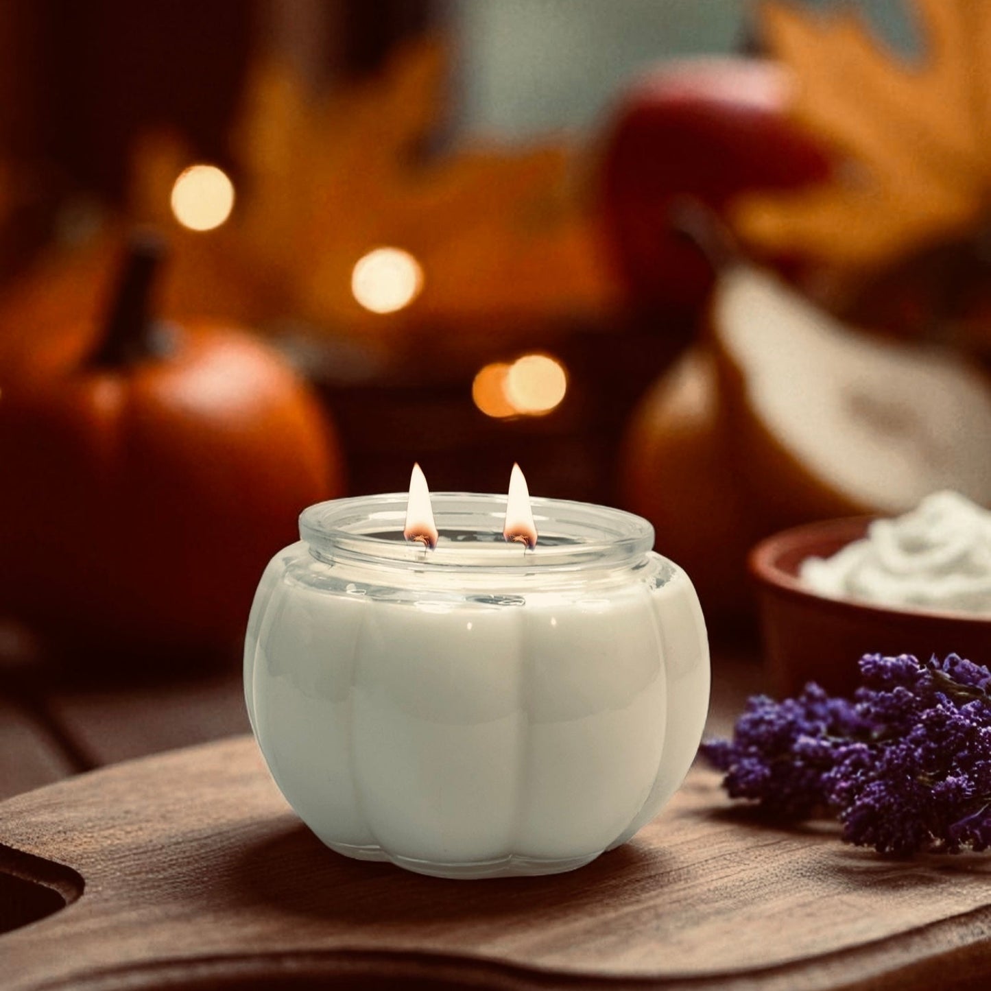 Pear Lavender Chantilly Candle - Fall Limited Edition