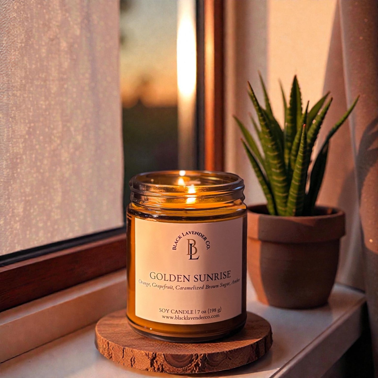 Golden Sunrise Candle - Signature Collection