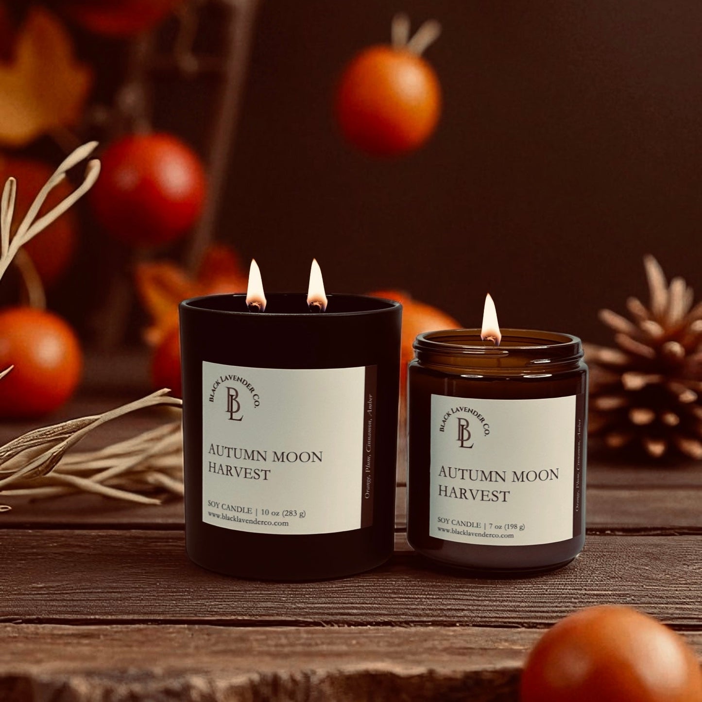 Autumn Moon Harvest Candle - Fall Collection