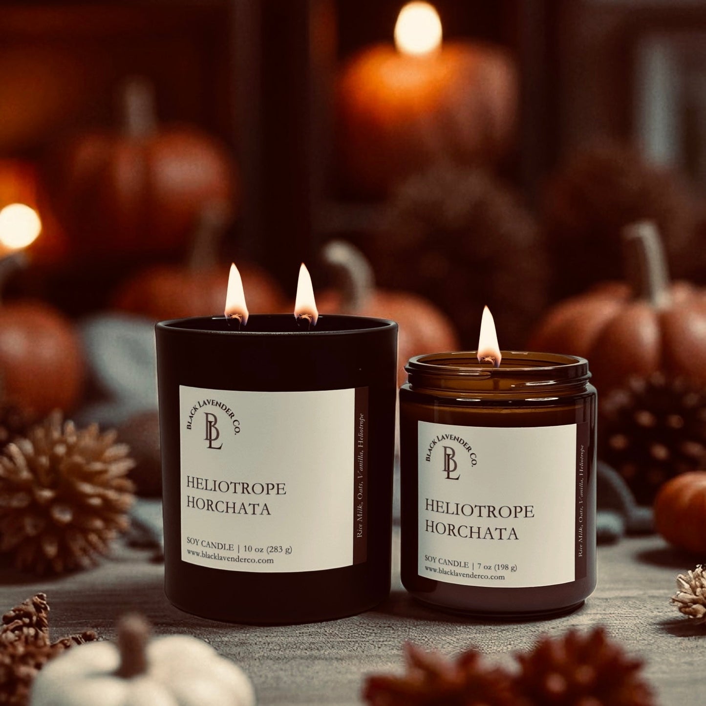 Heliotrope Horchata Candle - Fall Collection