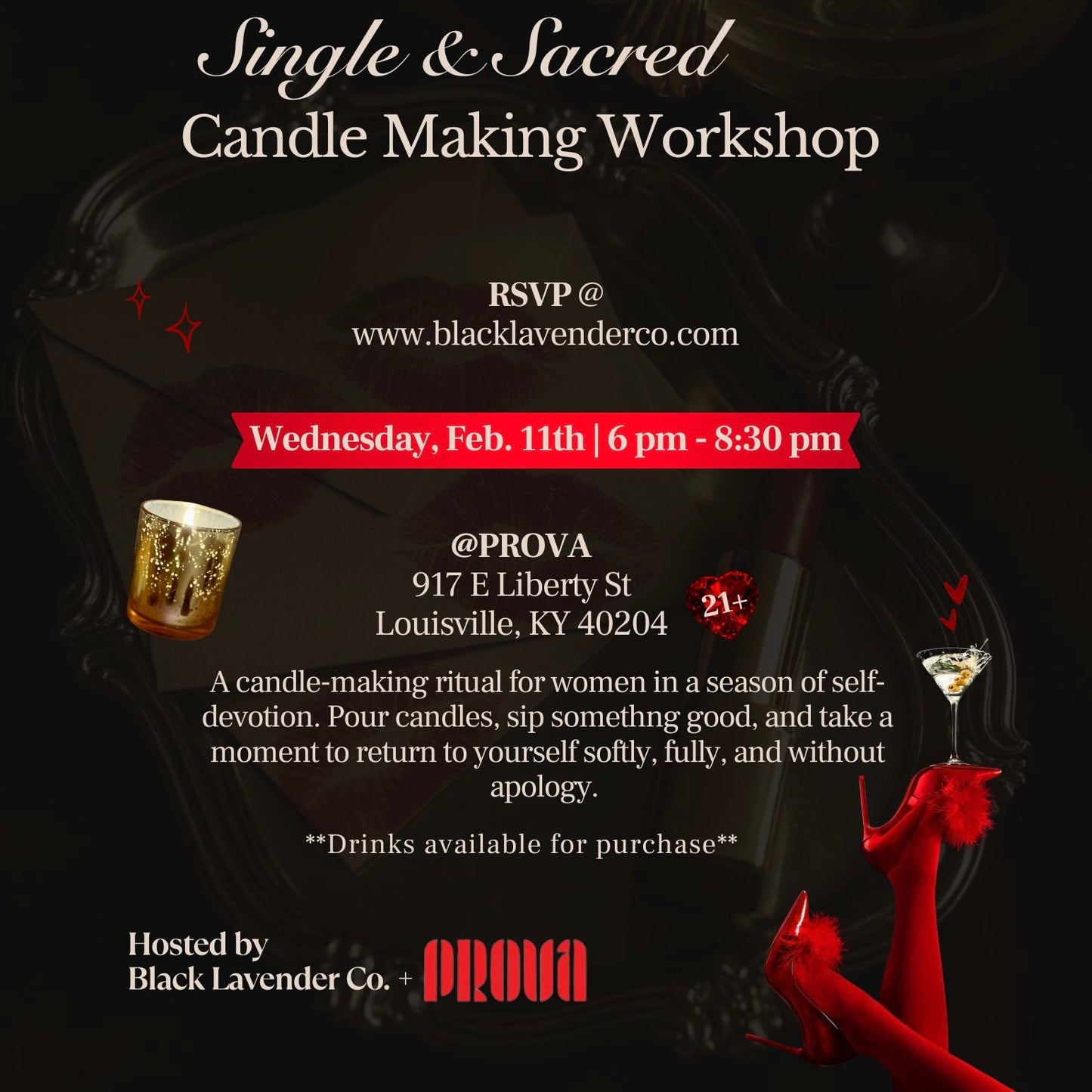 Single & Sacred Candle Making Workshop @ Prova