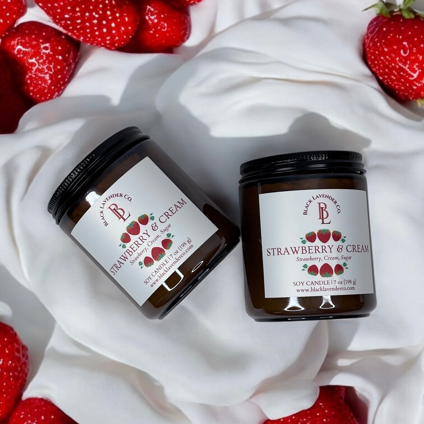 Strawberry & Cream Candle