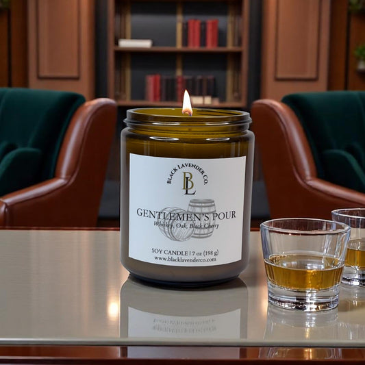 Gentlemen's Pour Candle - Wine & Country