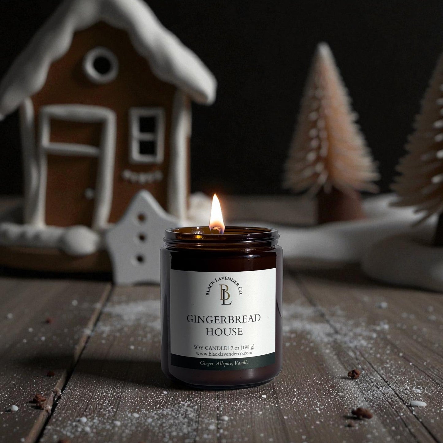 Gingerbread House Candle - Holiday Collection