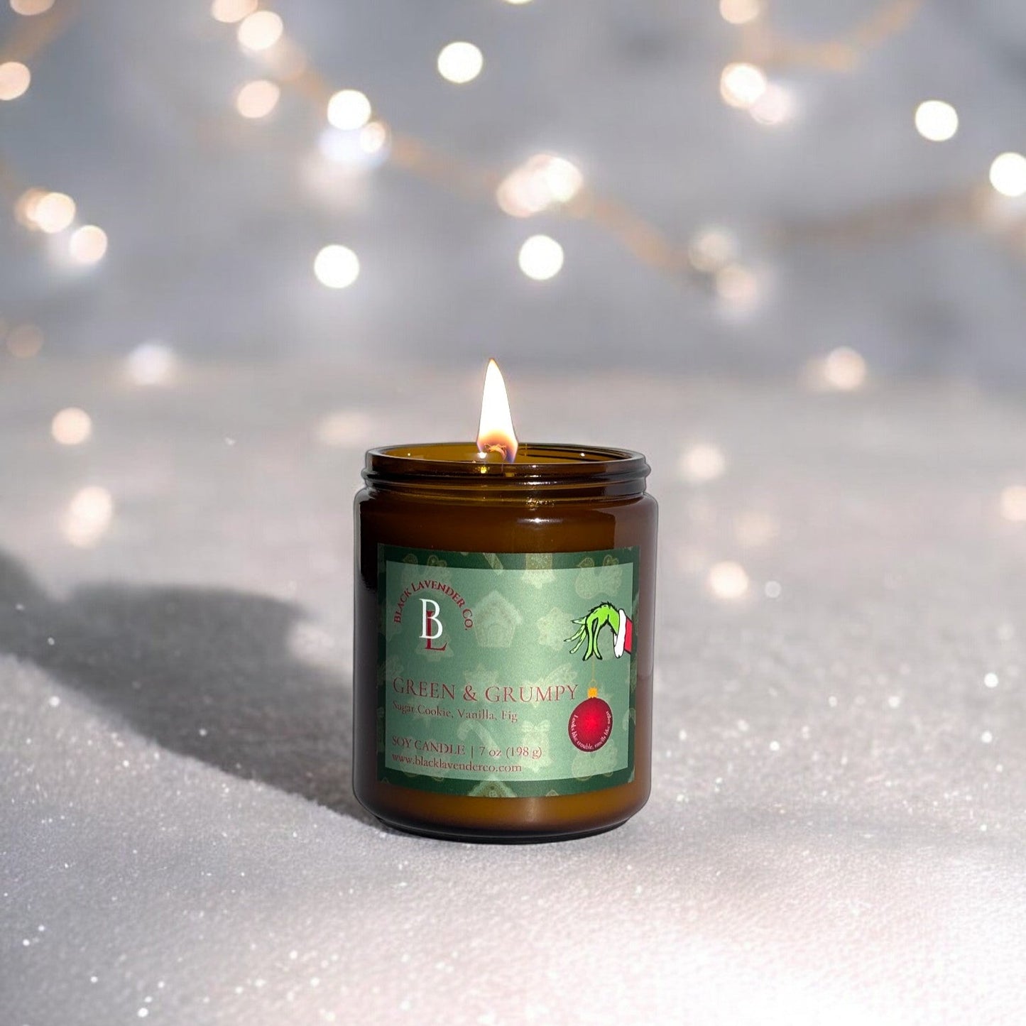 Green & Grumpy Candle - Holiday Collection