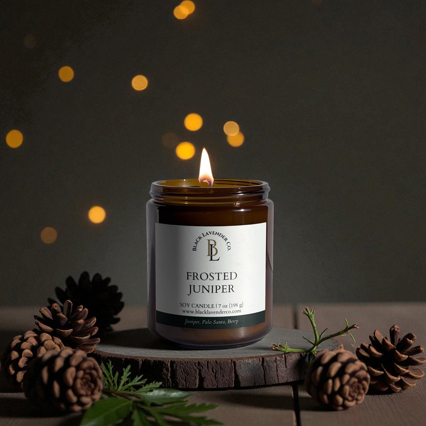 Frosted Juniper Candle - Holiday Collection