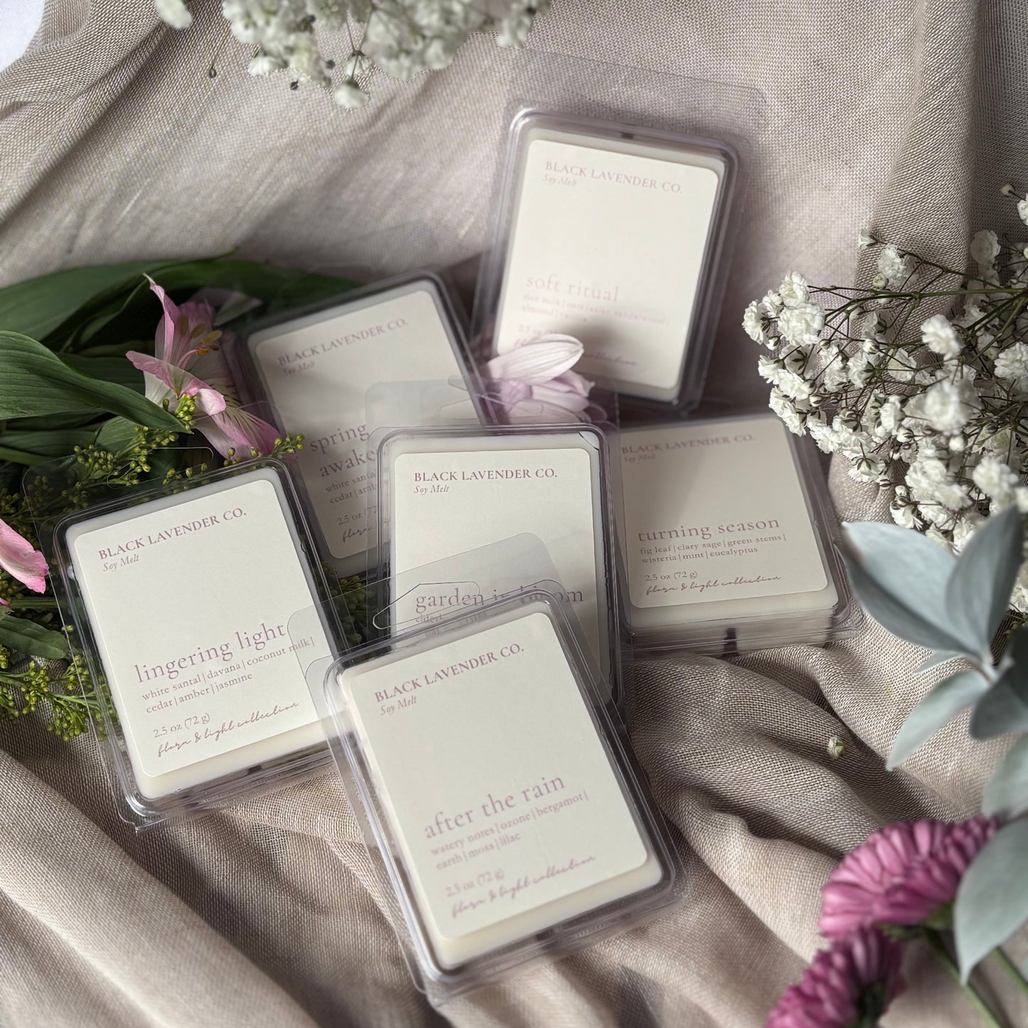spring scented wax melts