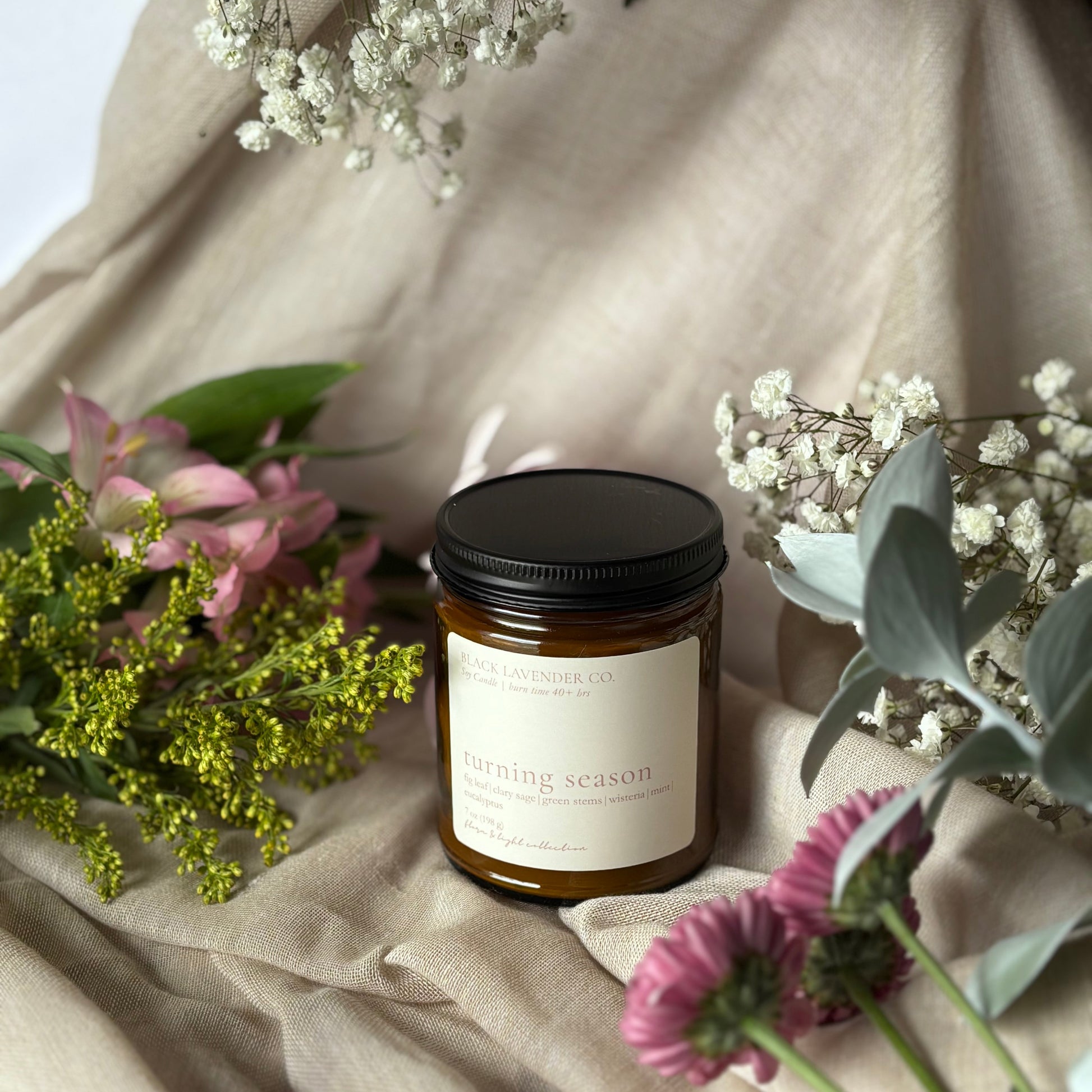 turning season candle
