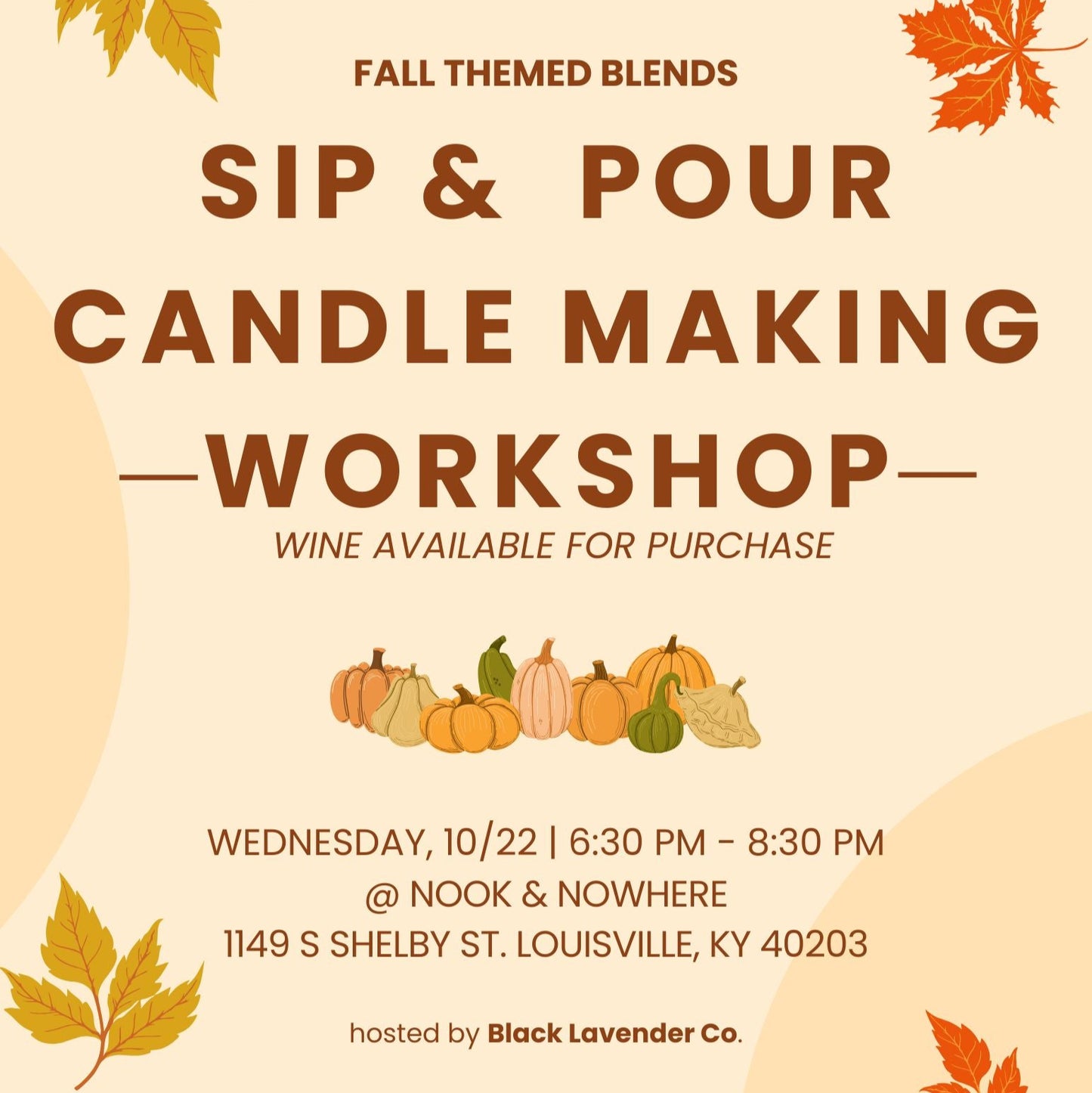 Candle Making Workshop @ Nook & Nowhere