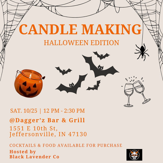 Halloween Candle Making Workshop @ Dagger'z Bar & Grill